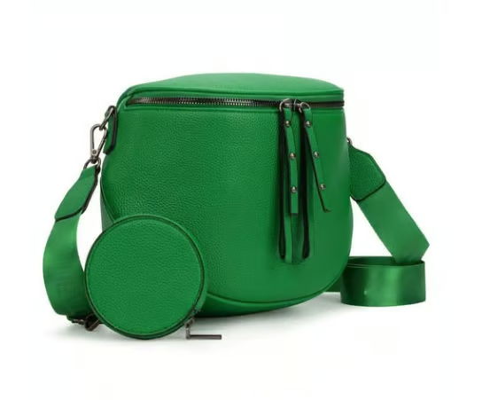 🔥Women's Vintage-Style Saddle Bag with Alligator-Embossed Texture